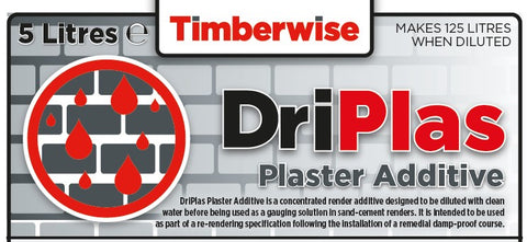 Timberwise DriPlas - Plaster Additive